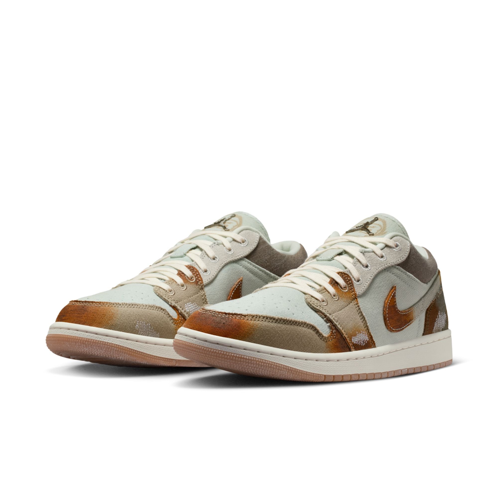 MENS AIR JORDAN 1 LOW SE (MULTI-COLOR/SAIL/LIGHT BONE)