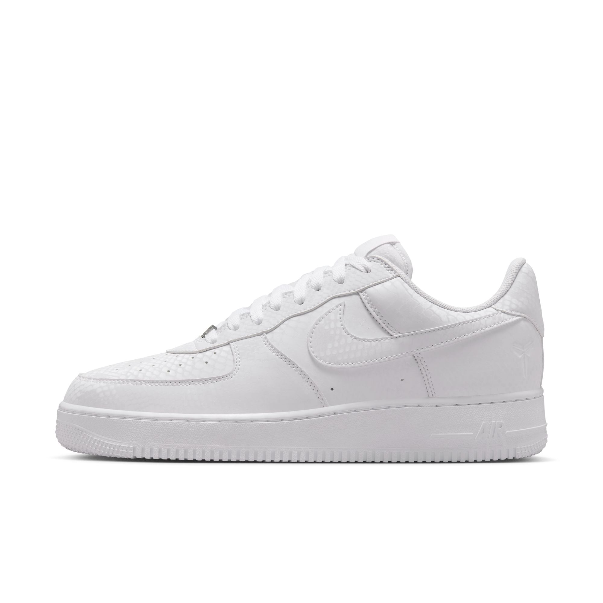 MENS NIKE AIR FORCE 1 LOW KOBE BRYANT (FOREVER WHITE)