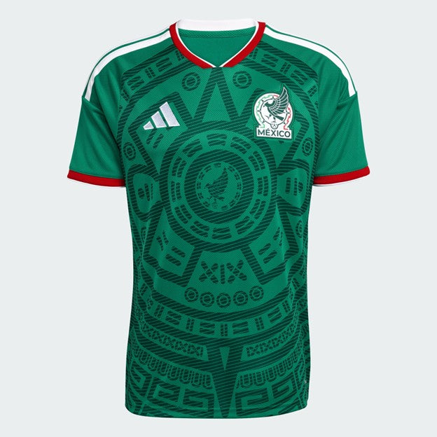 MENS ADIDAS MEXICO 26 HOME JERSEY (BOLD GREEN)