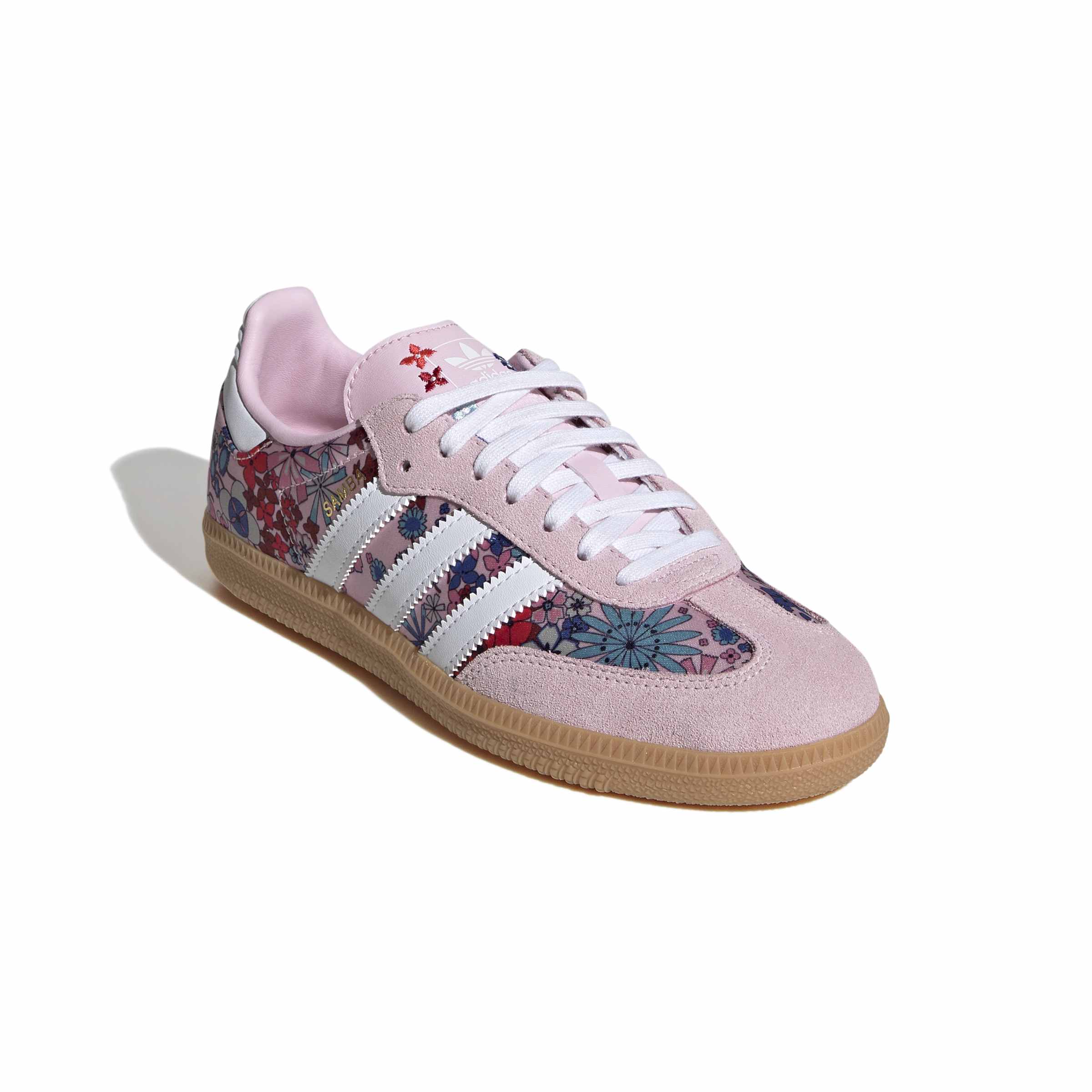 KIDS ADIDAS LIBERTY LONDON SAMBA OG J (CLEAR PINK / CLOUD WHITE / GUM)
