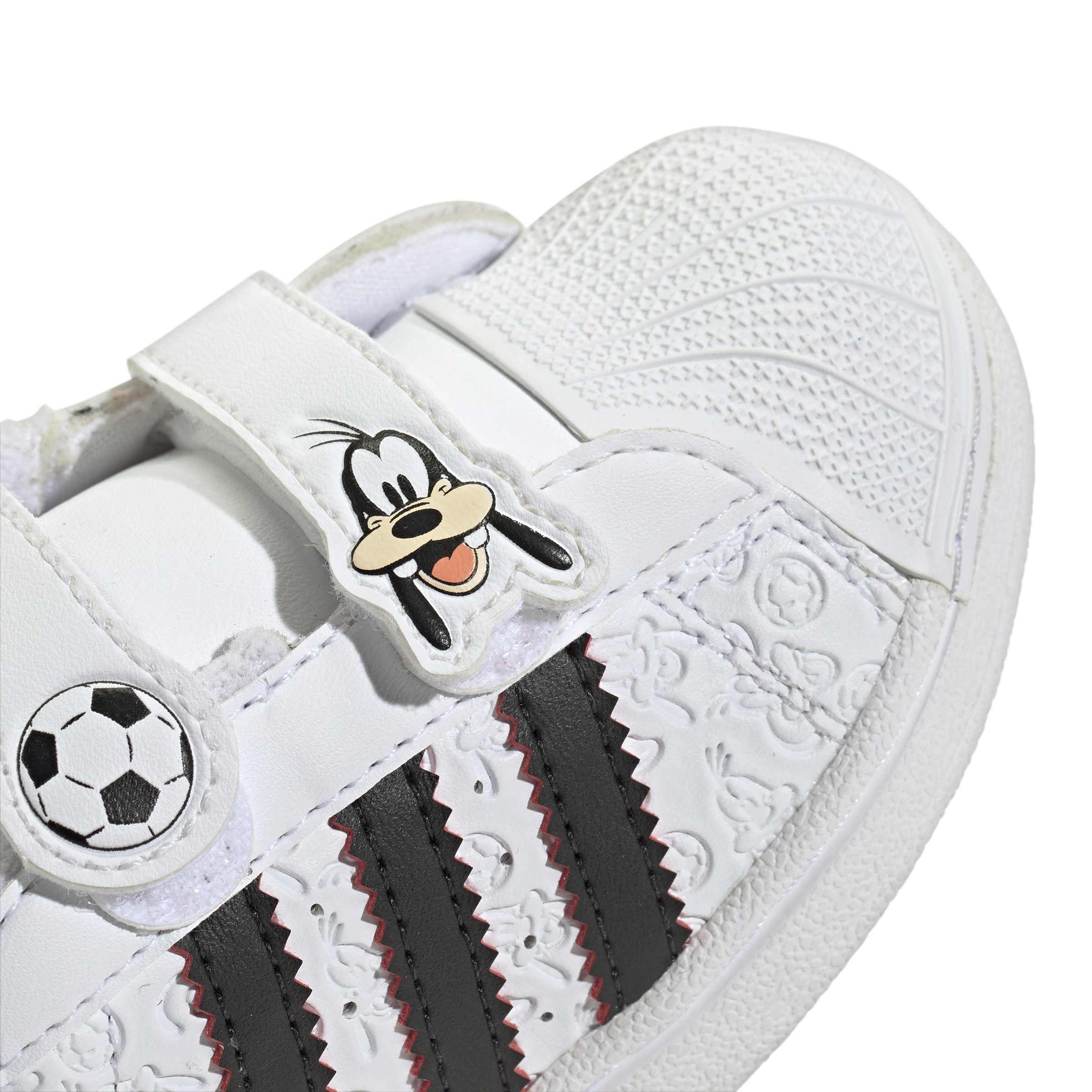 KIDS ADIDAS DISNEY X SUPERSTAR II CF I (WHITE/BLACK)