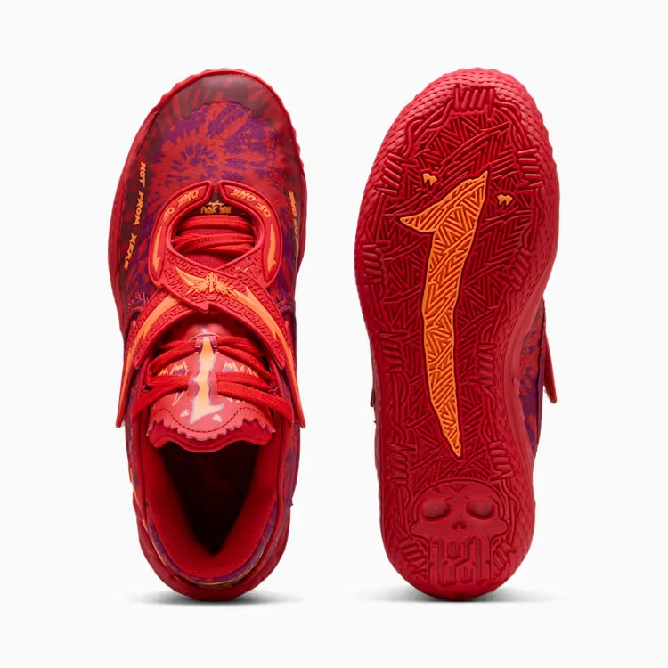 MENS PUMA MB.05 CROWD SURF (PUMA RED/MAGENTA GLEAM/FLURO ORANGE PES)