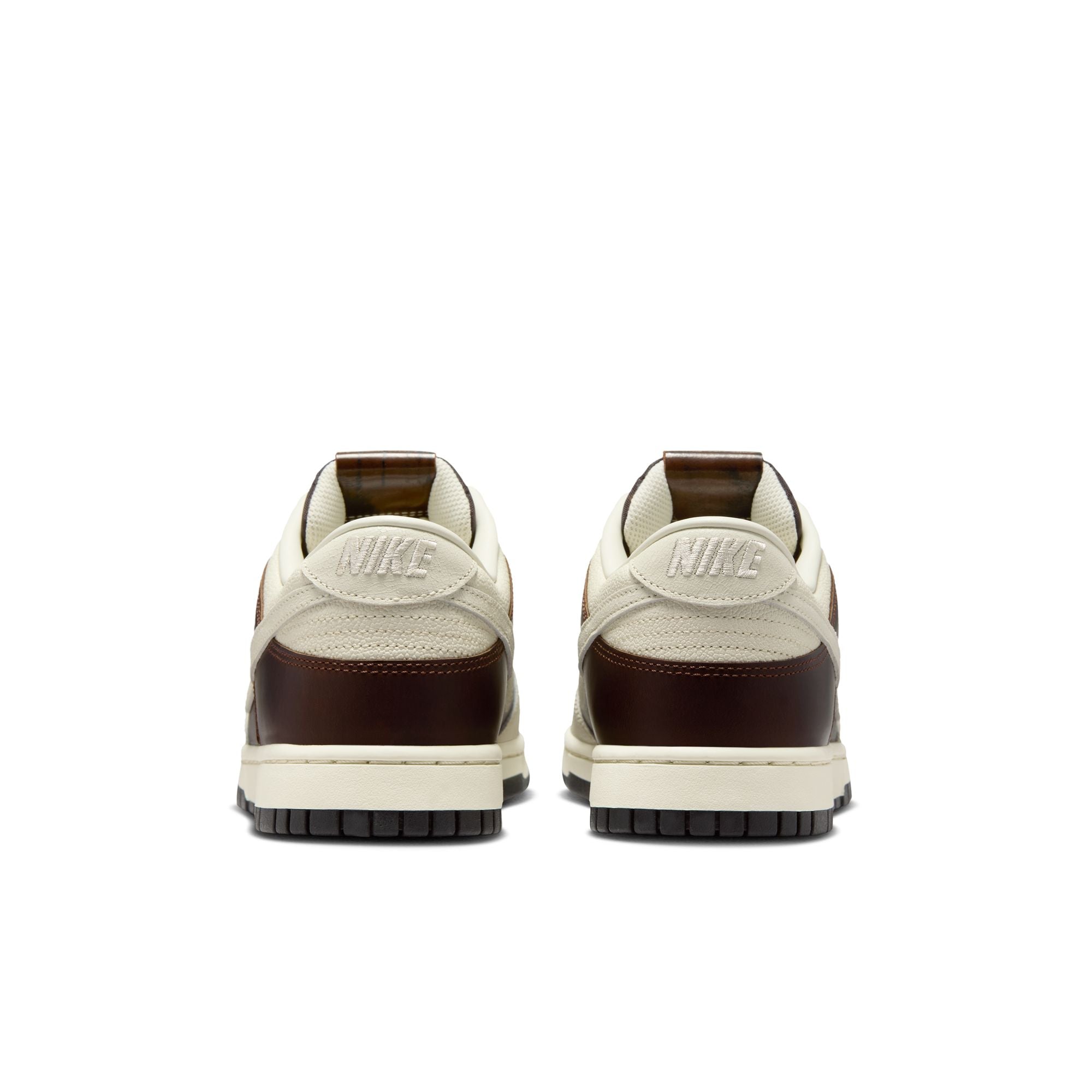 MENS NIKE DUNK LOW RETRO (FAUNA BROWN/SOFT PEARL/BLACK)