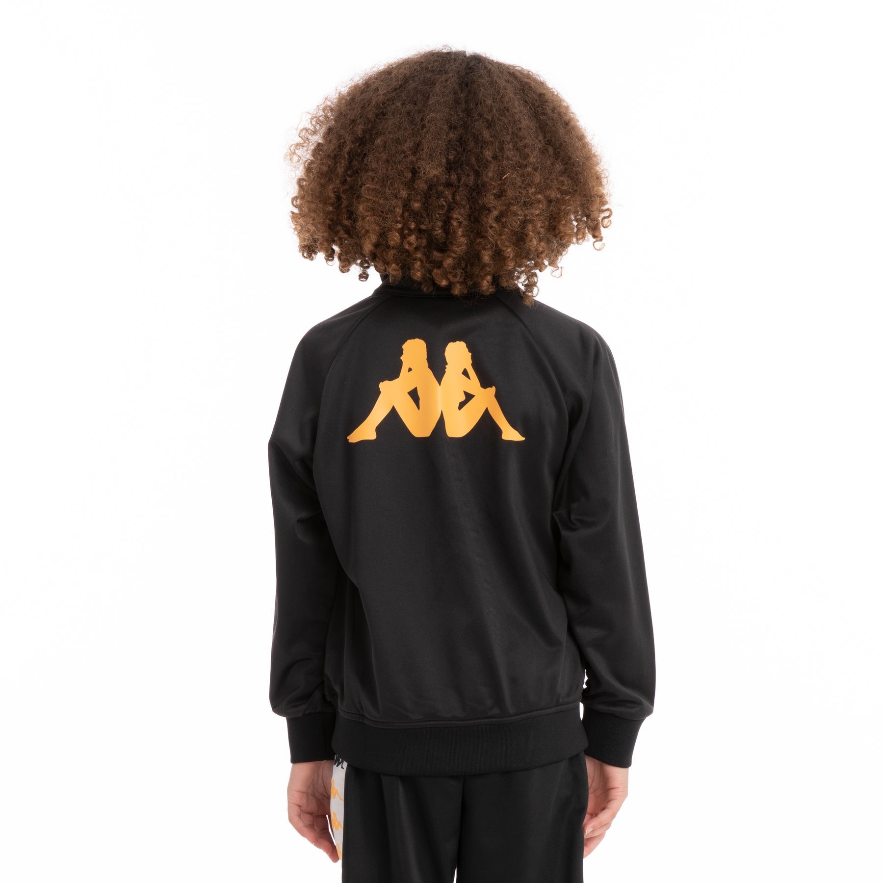 KID'S AUTHENTIC ANGOST TRACKSUIT (BLACK SMOKE/ORANGE)