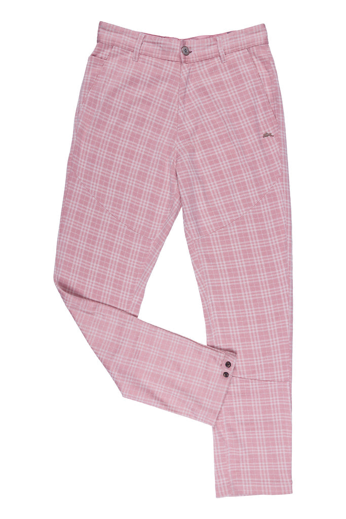 REGGIE | MEN'S YARN DYE KNIT PANT (ROSE)