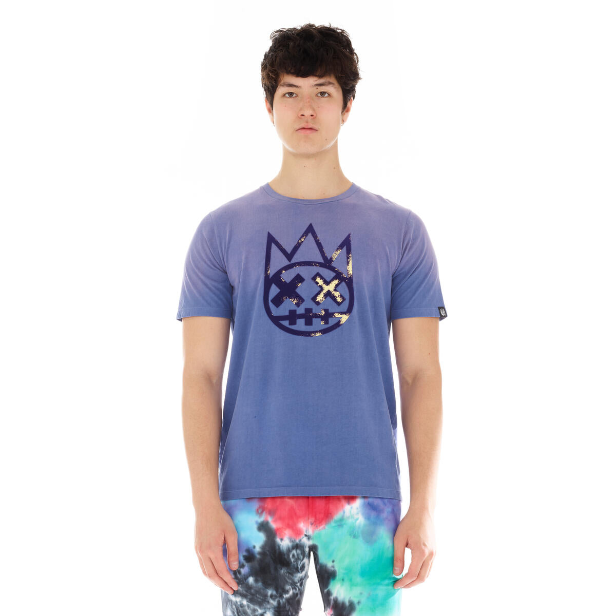 MENS CULT SHIMUCHAN LOGO T-SHIRT (VINTAGE PURPLE)