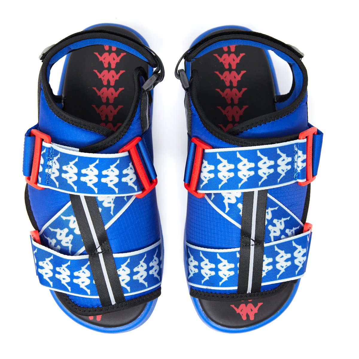 KAPPA BANDA MITEL SANDALS (BLUE/BLACK/RED)