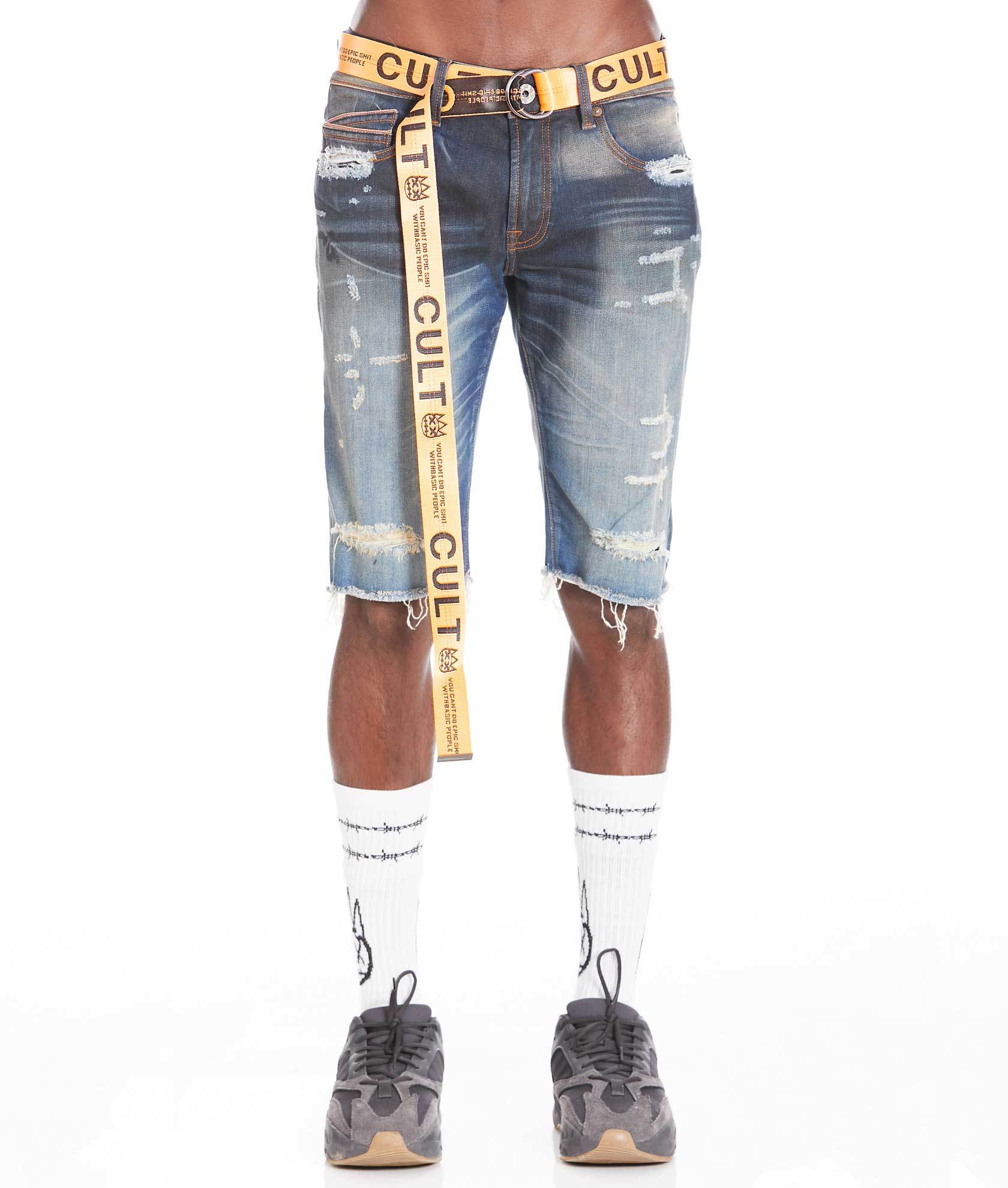 MEN'S BELTED ROCKER SHORT (HAVEN)