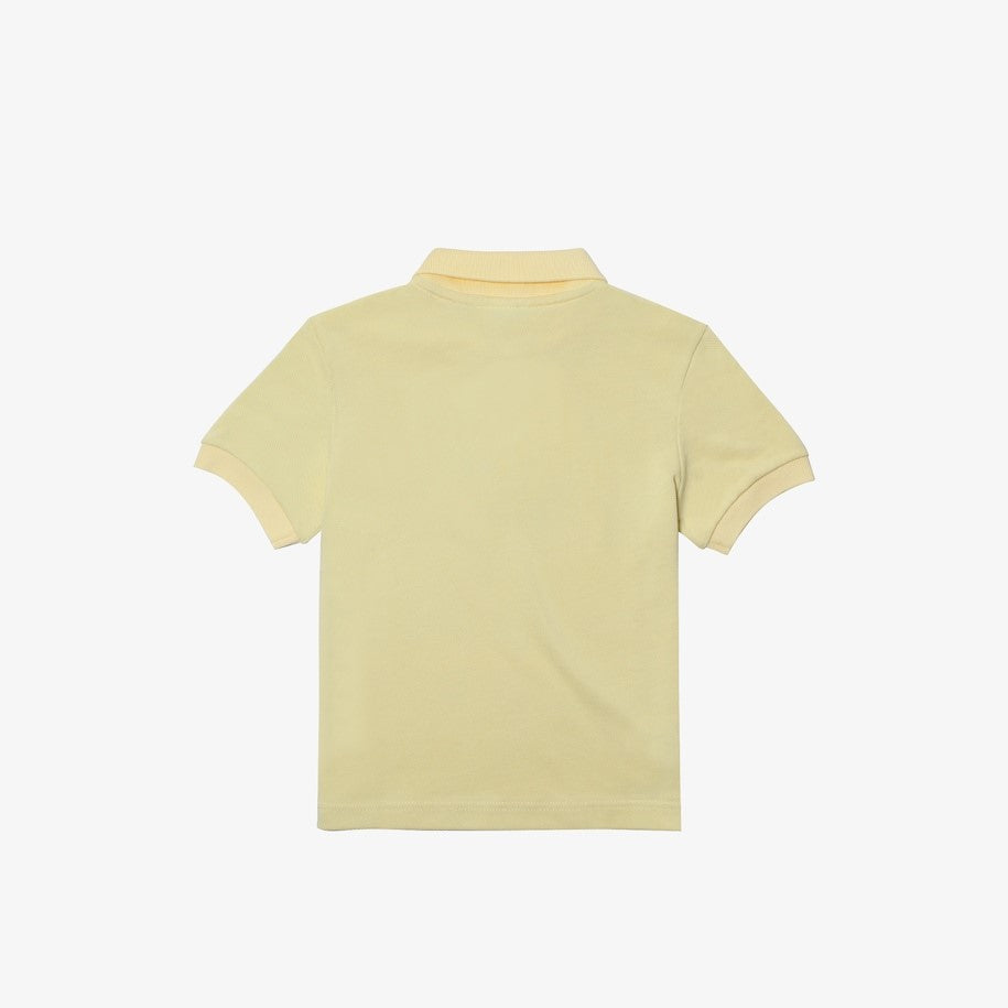 KID'S LACOSTE FUN CROCODILE POLO (YELLOW)