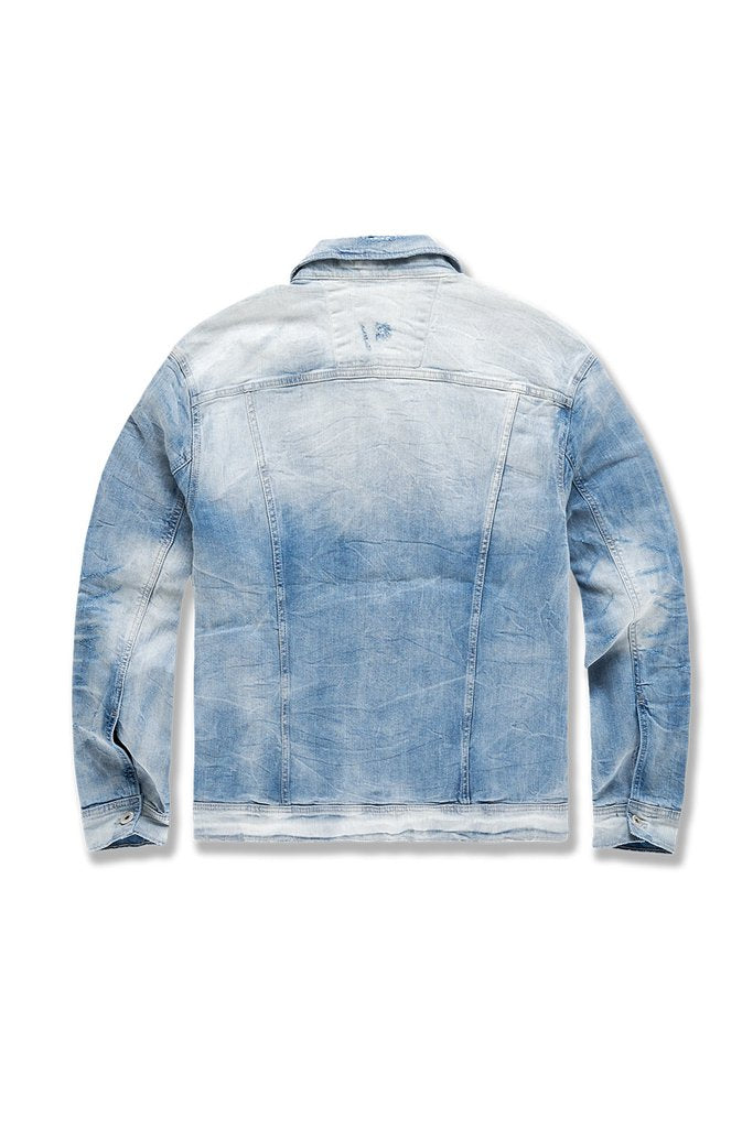 KID'S JORDAN CRAIG SOHO DENIM TRUCKER JACKET (ARCTIC WASH)