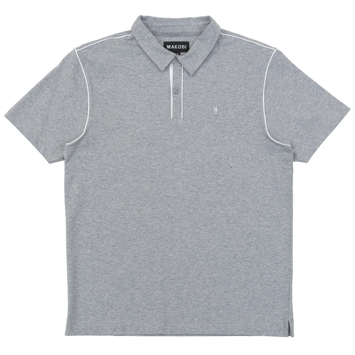 MENS MAKOBI RICCI CORE POLO (GREY)