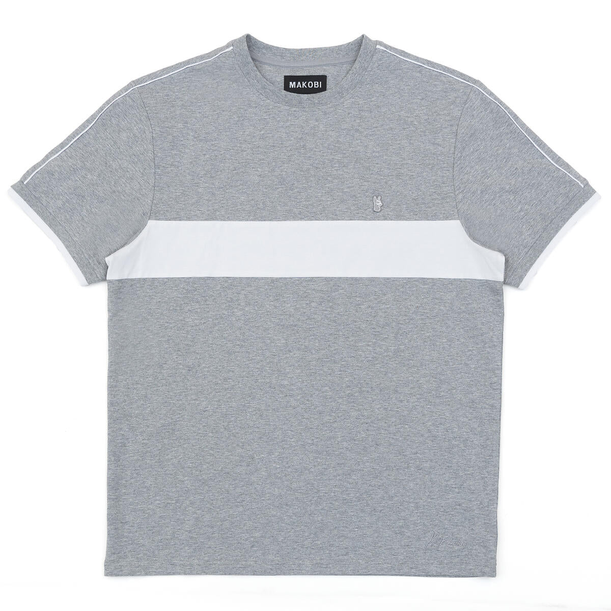 MENS MAKOBI RICCI CORE T-SHIRT (GREY)