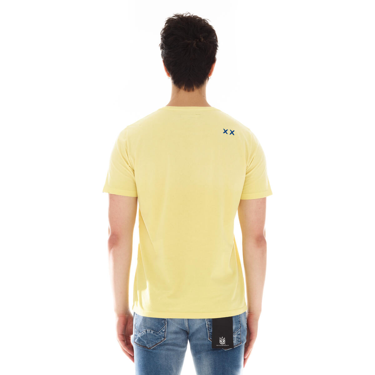 MENS CULT SHIMUCHAN LOGO T-SHIRT (VINTAGE YELLOW)
