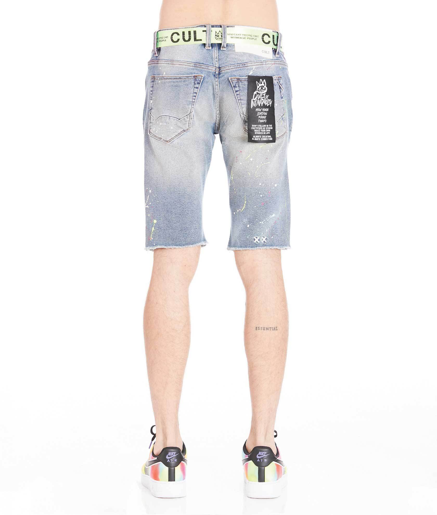 BELTED ROCKER SHORT (SKITTLE)