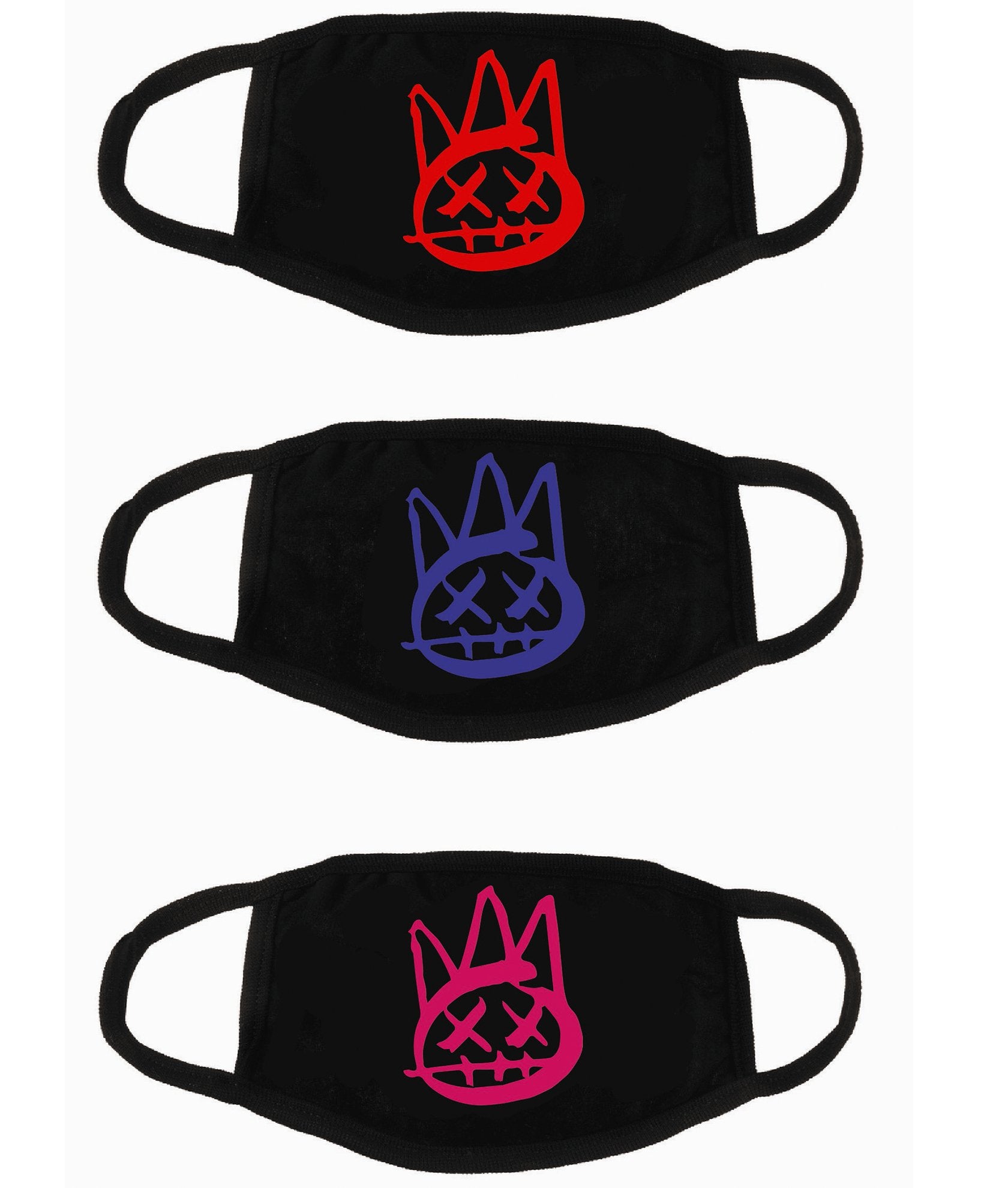 SHIMUCHAN LOGO FACE MASK 3 PACK