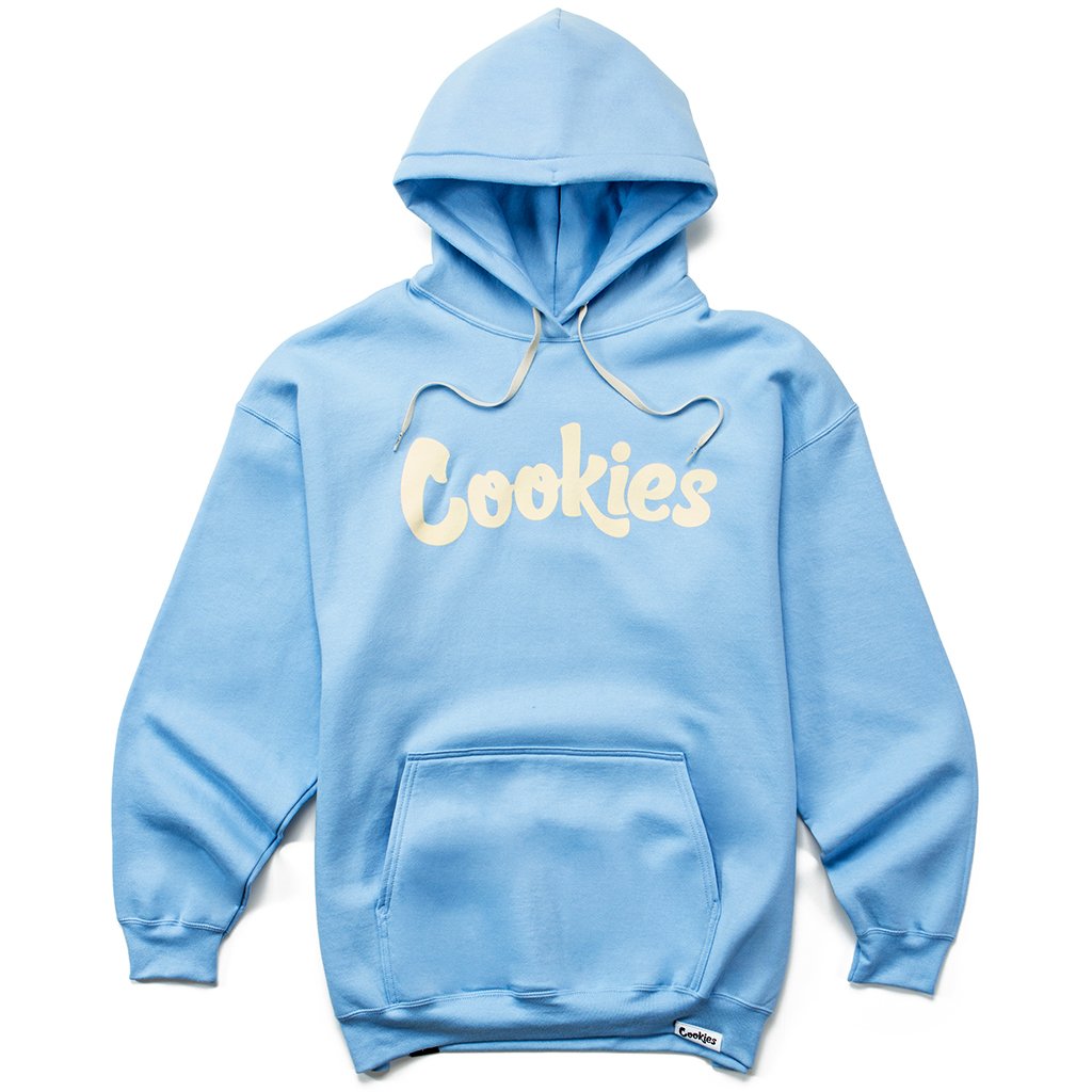 ORIGINAL MINT FLEECE HOODIE (SKY BLUE/CREAM)
