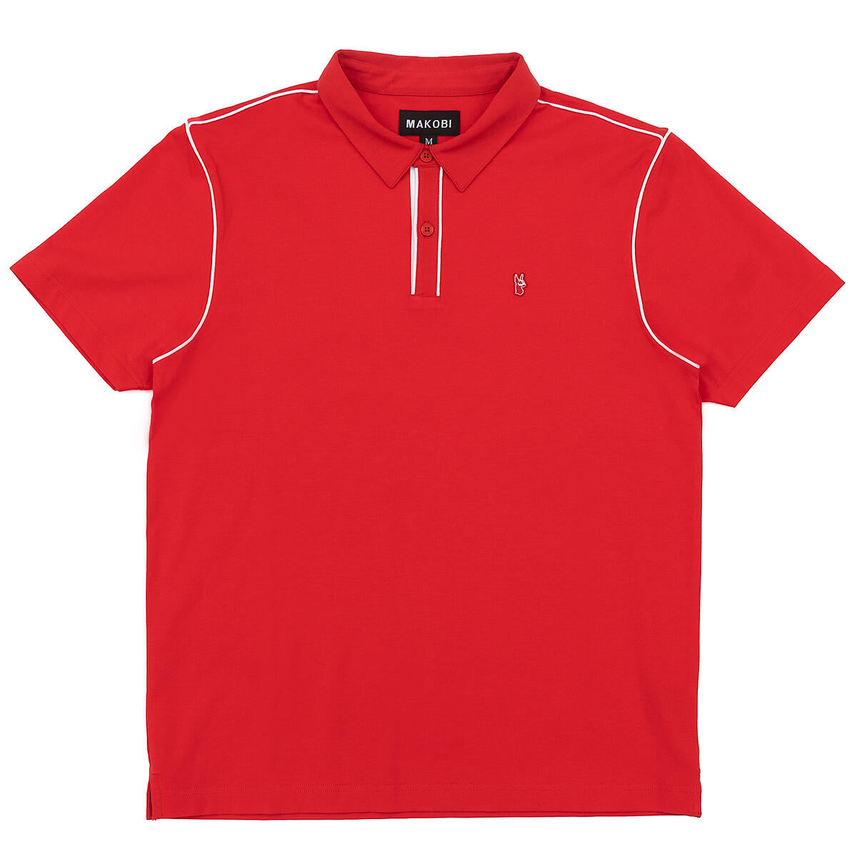 MENS MAKOBI RICCI CORE POLO (RED)