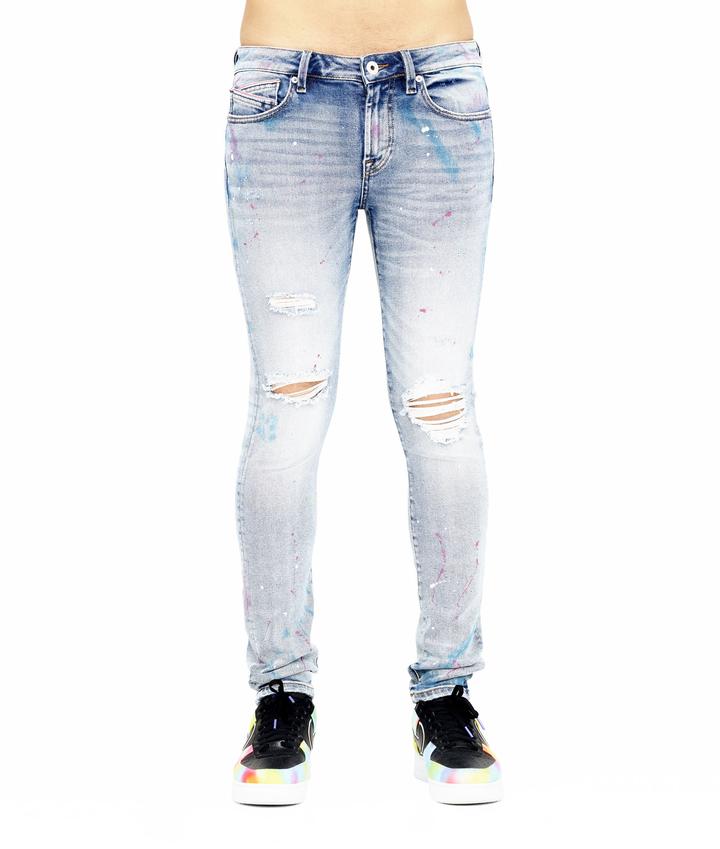 MEN'S PUNK SUPER SKINNY STRETCH (SKITTLE)
