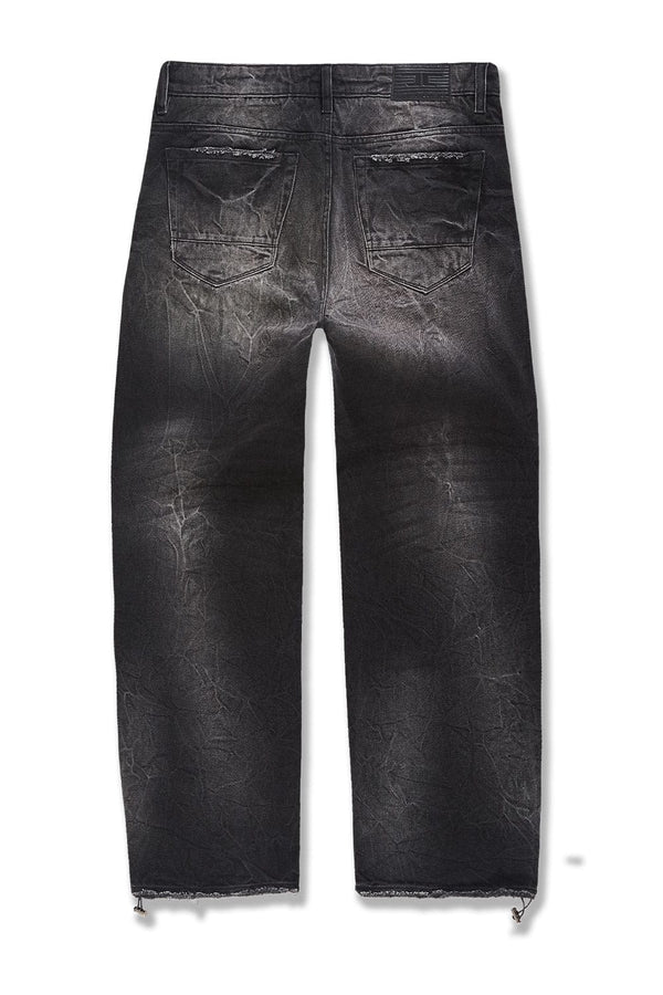 MENS JORDAN CRAIG RECONSTRUCTED DENIM (BLACK SHADOW)