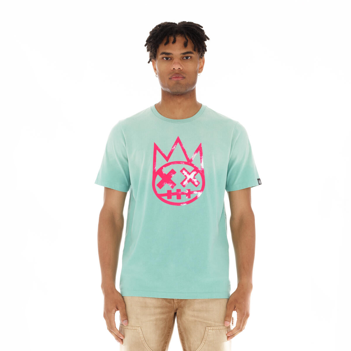 MENS CULT SHIMUCHAN LOGO T-SHIRT (VINTAGE MINT)