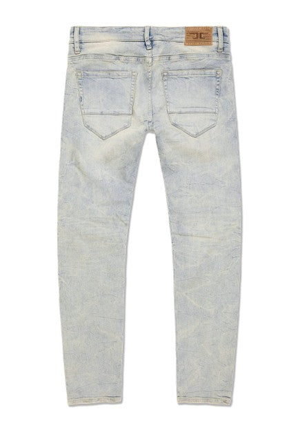 MENS JORDAN CRAIG COLLINS FIT ALEXANDER DENIM (CREAM WASH)