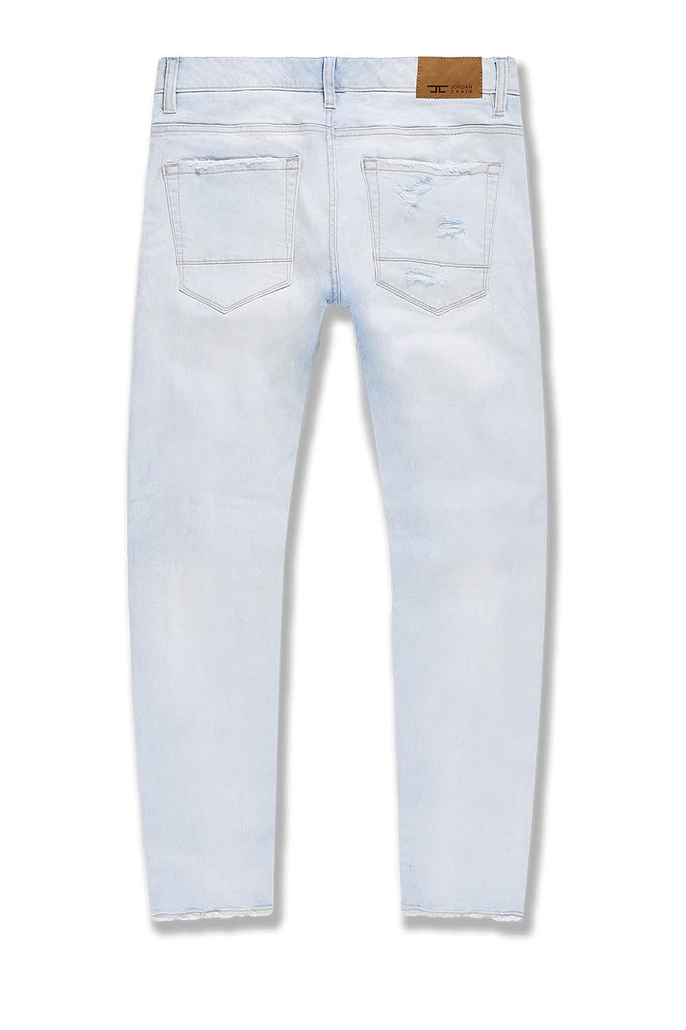 MENS JORDAN CRAIG COLLINS FIT ELMHURST DENIM (ICED WHITE)