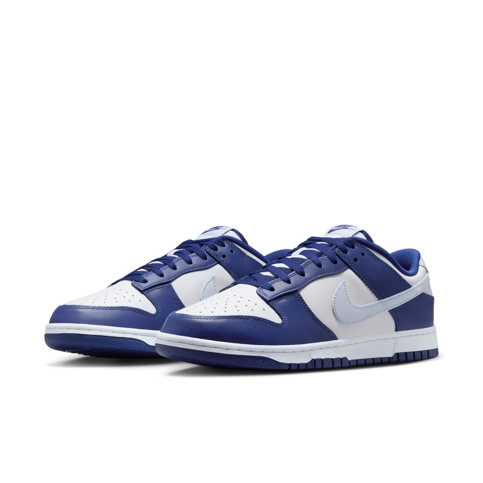 MENS NIKE DUNK LOW RETRO (DEEP ROYAL BLUE/FOOTBALL GREY/WHITE)