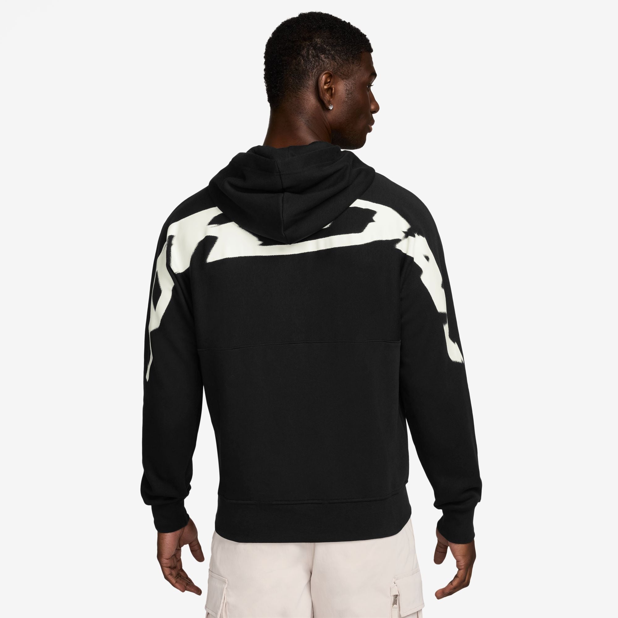 MJ MVP STATEMENT FLEECE PULLOVER HODDIE (BLACK)