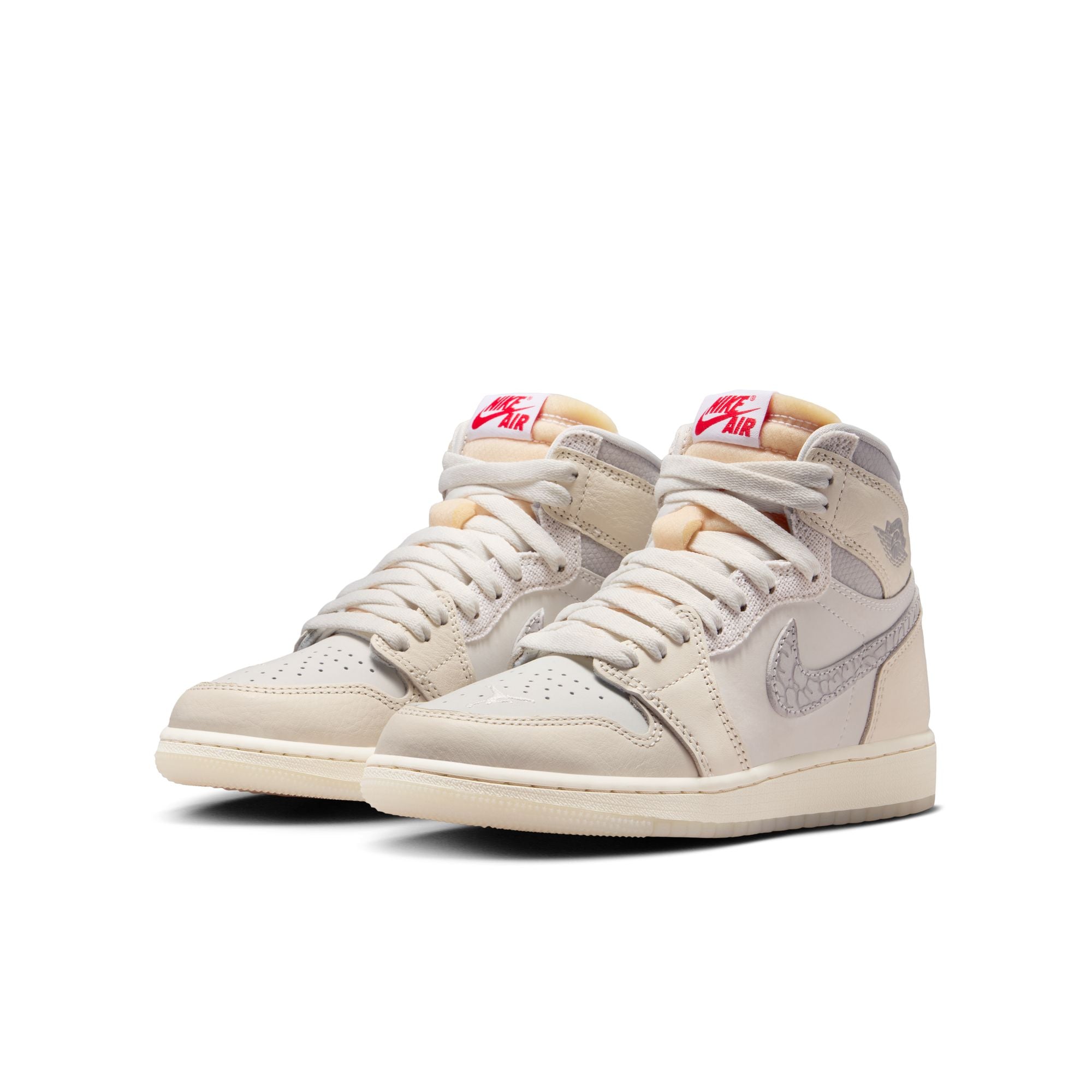 KIDS AIR JORDAN 1 RETRO HIGH OG GS (SAIL UNIVERSITY RED)