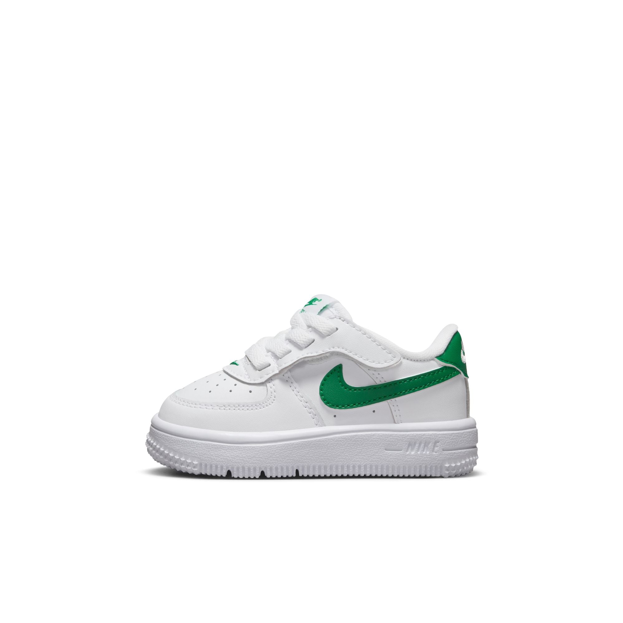 KIDS NIKE FORCE 1 LOW EASYON TD (WHITE/MALACHITE)