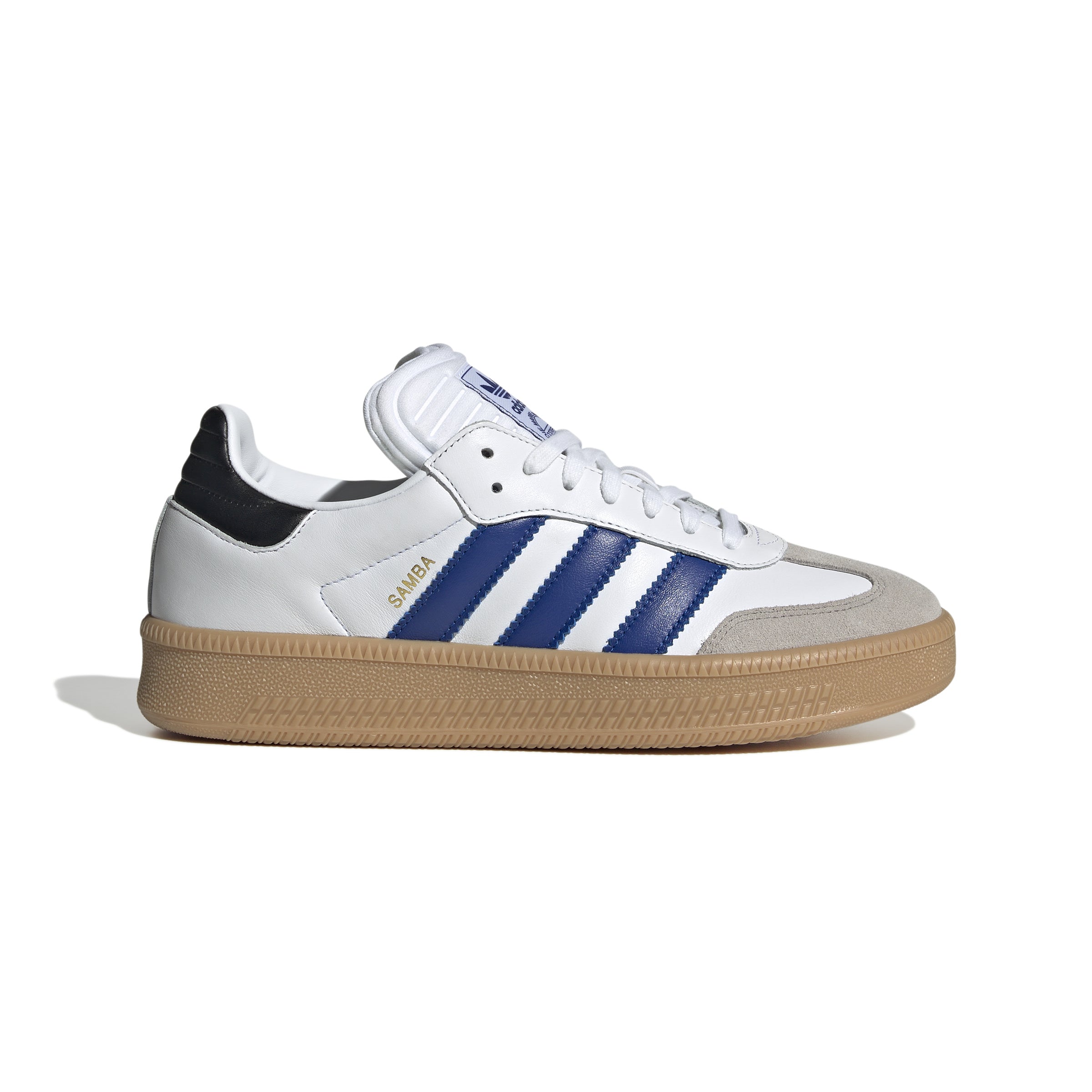 MENS ADIDAS SAMBA XLG (Cloud White / Royal Blue / Pantone)