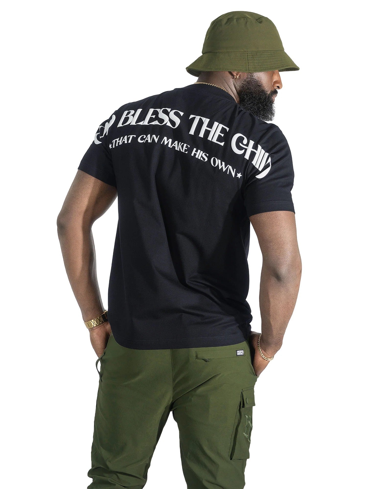 MENS MAKOBI ANGELO SHIRT (BLACK)
