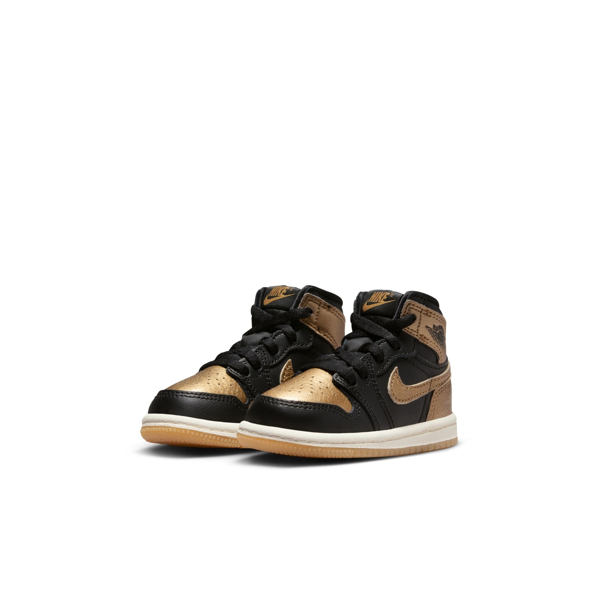 KIDS JORDAN 1 RETRO HIGH OG TD (METALLIC GOLD)