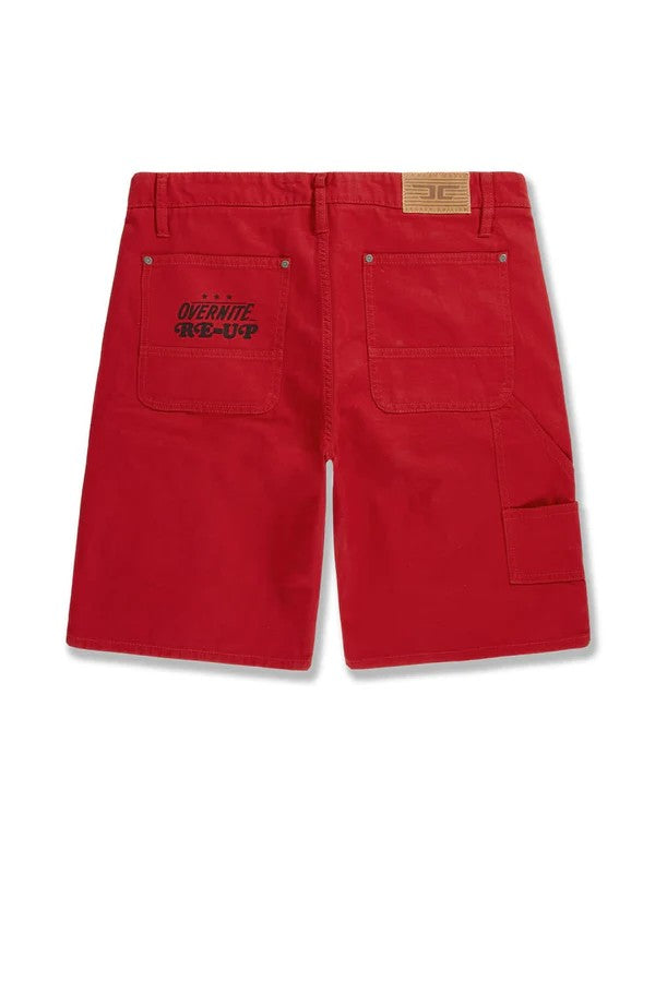 MENS JORDAN CRAIG THE RE-UP SHORT (RED)