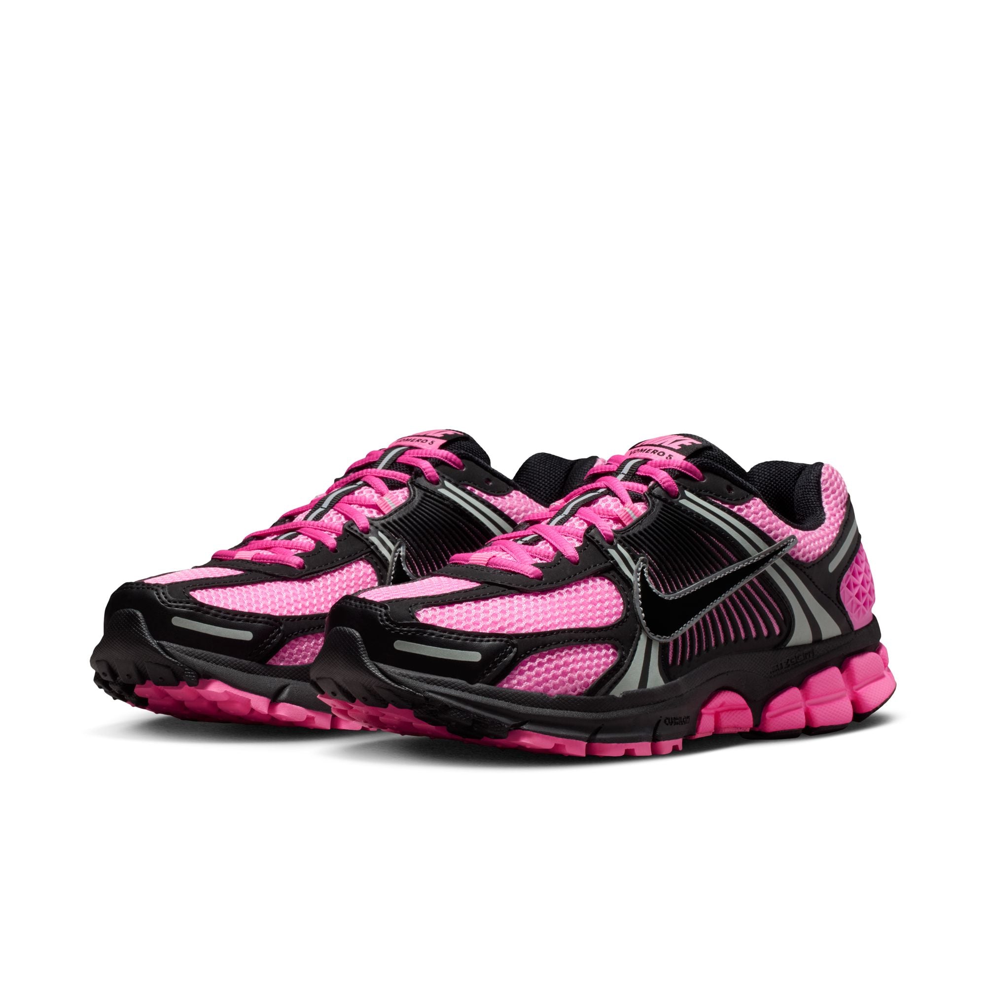 WOMENS NIKE ZOOM VOMERO 5 (PINK SPELL/BLACK/MTLC PLATINUM/PINK FOAM)