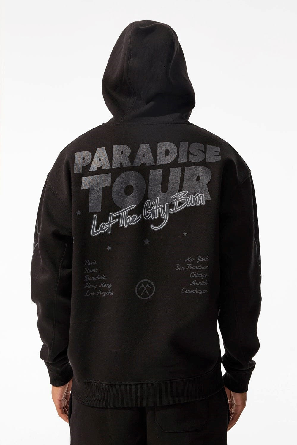 MENS JORDAN CRAIG PARADISE TOUR PULLOVER HOODIE (NOIR)