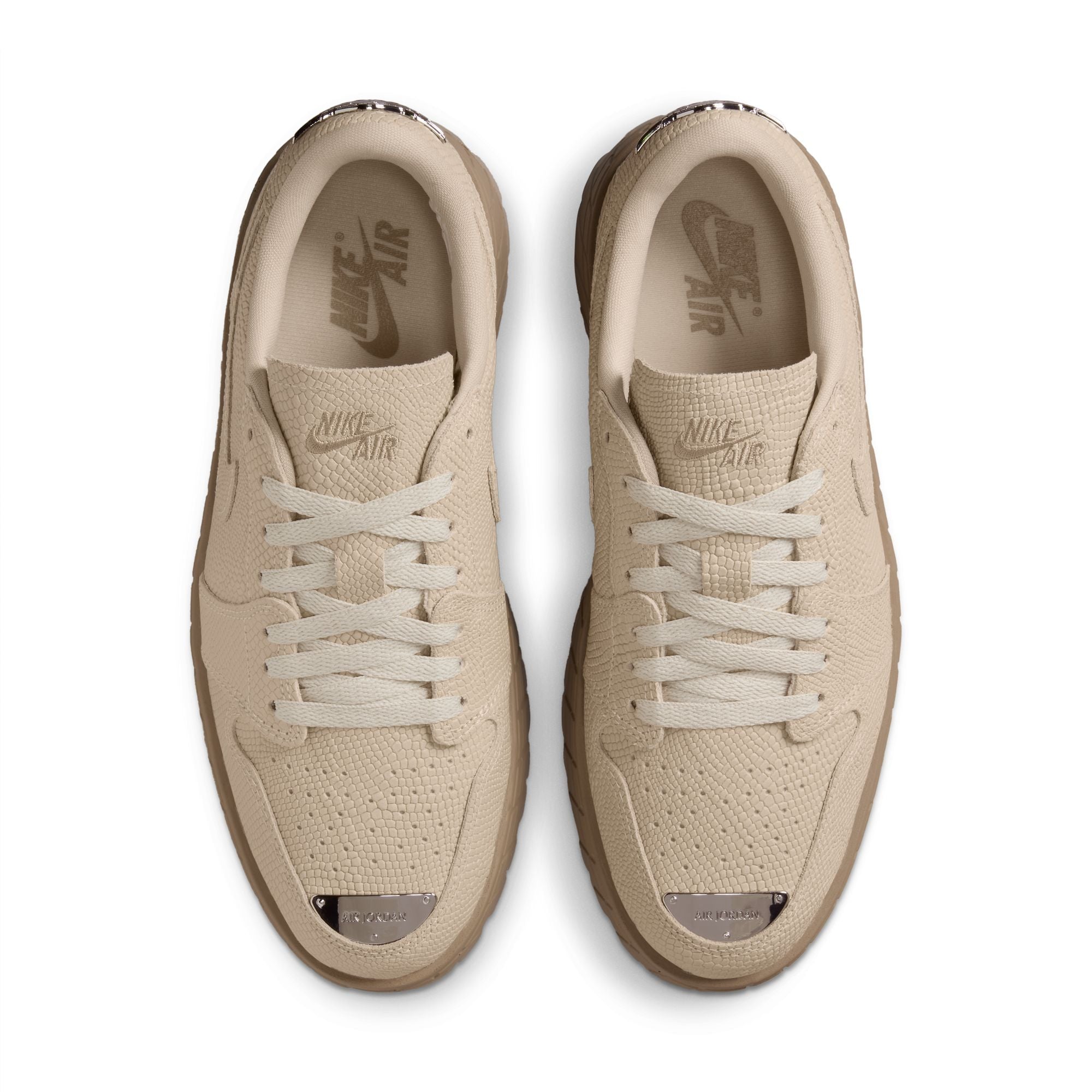 WOMENS AIR JORDAN 1 BROOKLYN LOW (RATTAN/DESERT CAMO)