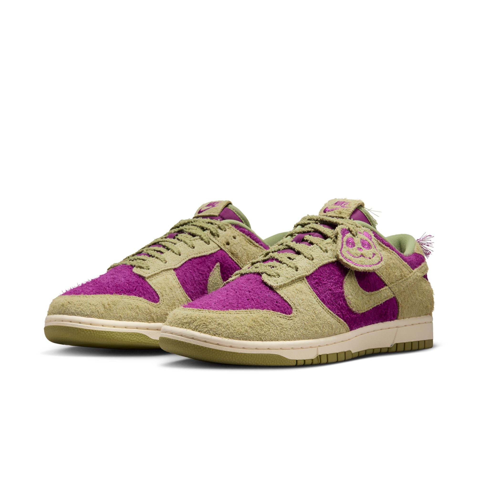 MENS NIKE DUNK LOW RETRO SE (VIOTECH/DUSTY OLIVE/PALE IVORY)