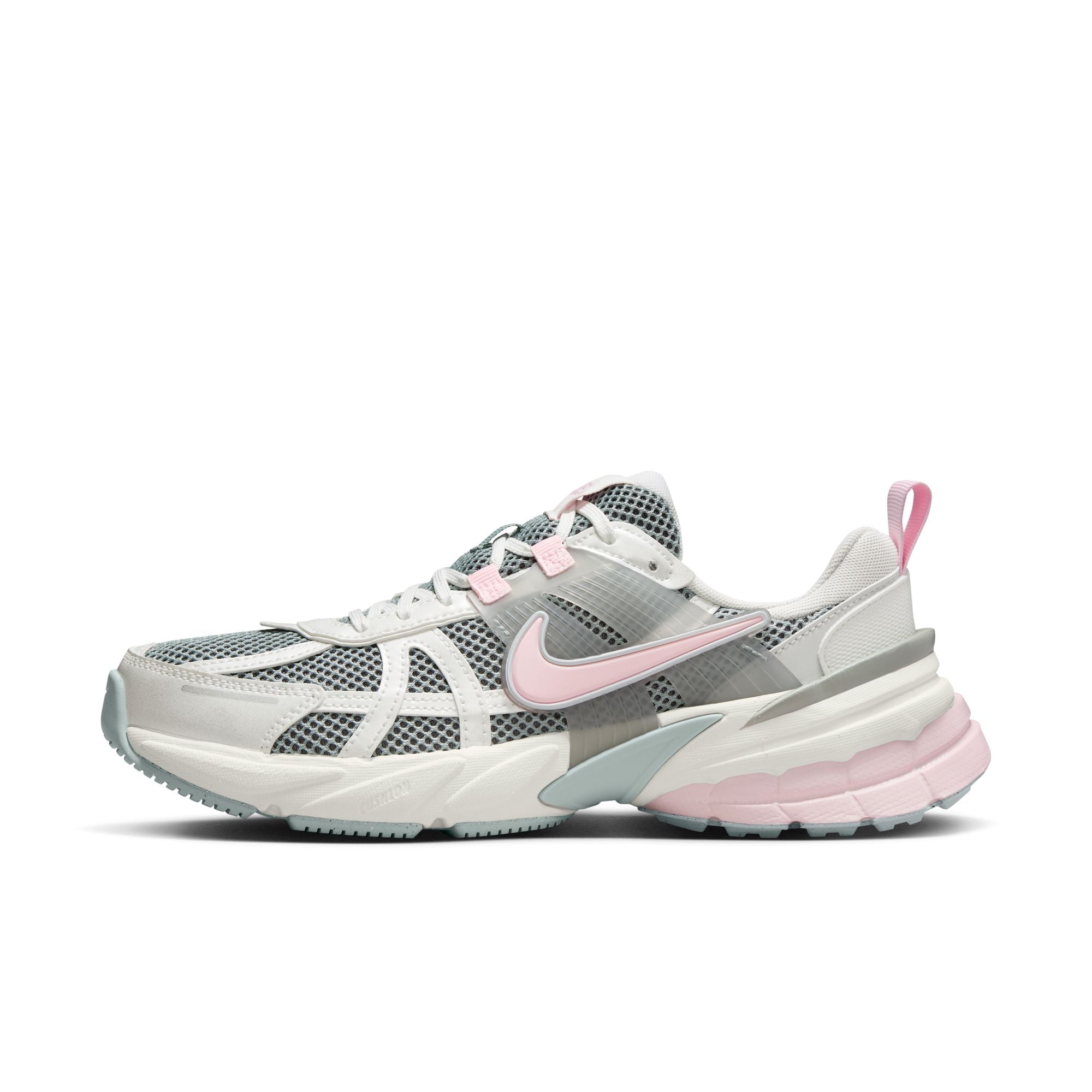 WOMENS NIKE V2K RUN (LIGHT PUMICE/PINK FOAM)