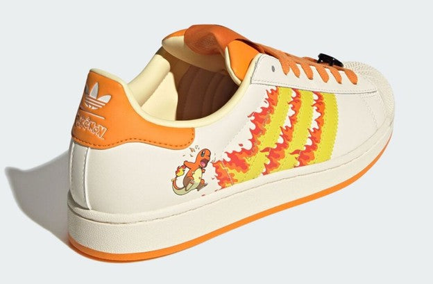 MENS POKÉMON X ADIDAS SUPERSTAR II (CHARMANDER)