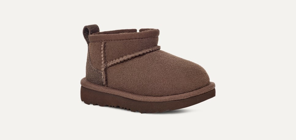 TODDLERS UGG CLASSIC ULTRA MINI (BURNT CEDAR)