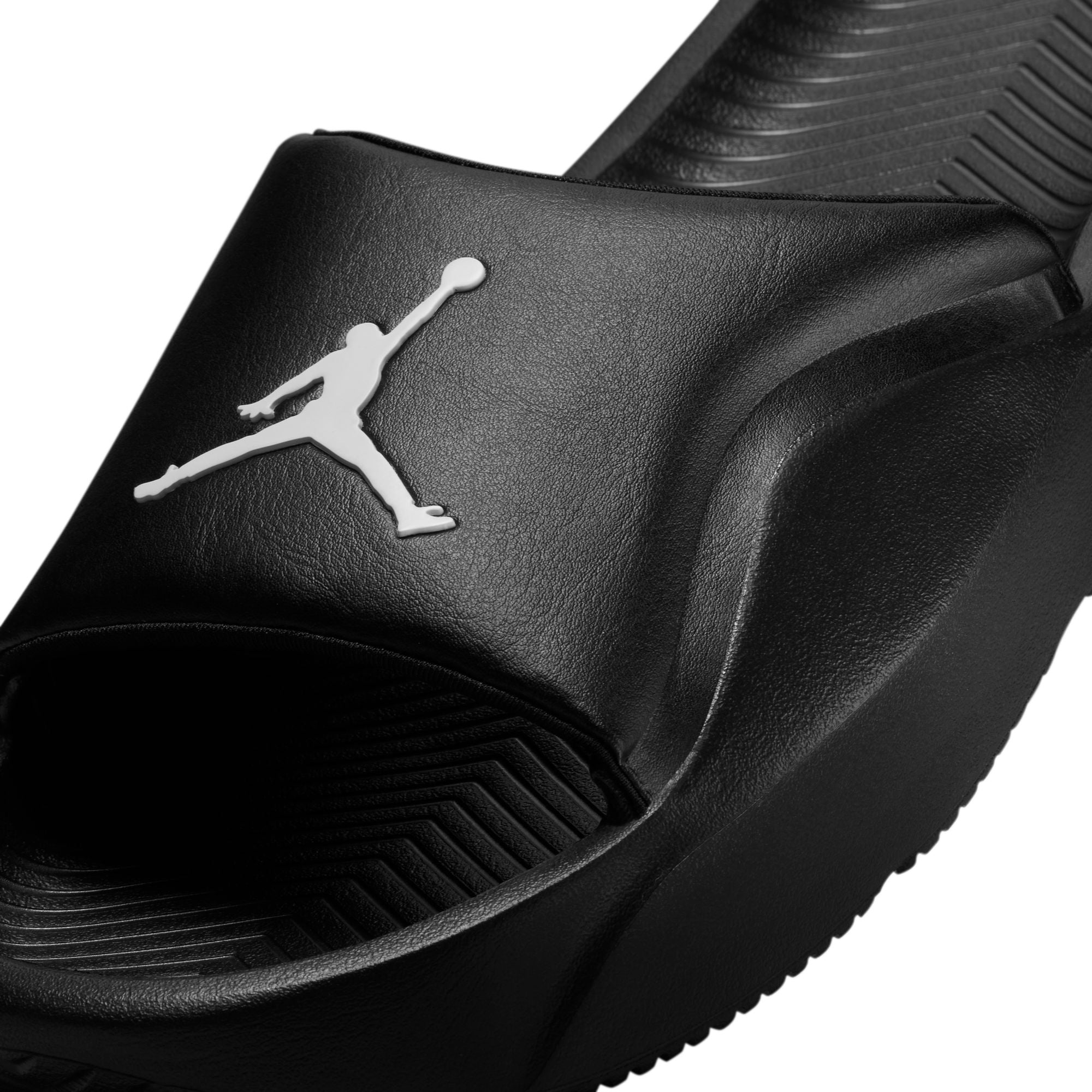 MENS JORDAN FRANCHISE SLIDE (BLACK/WHITE)