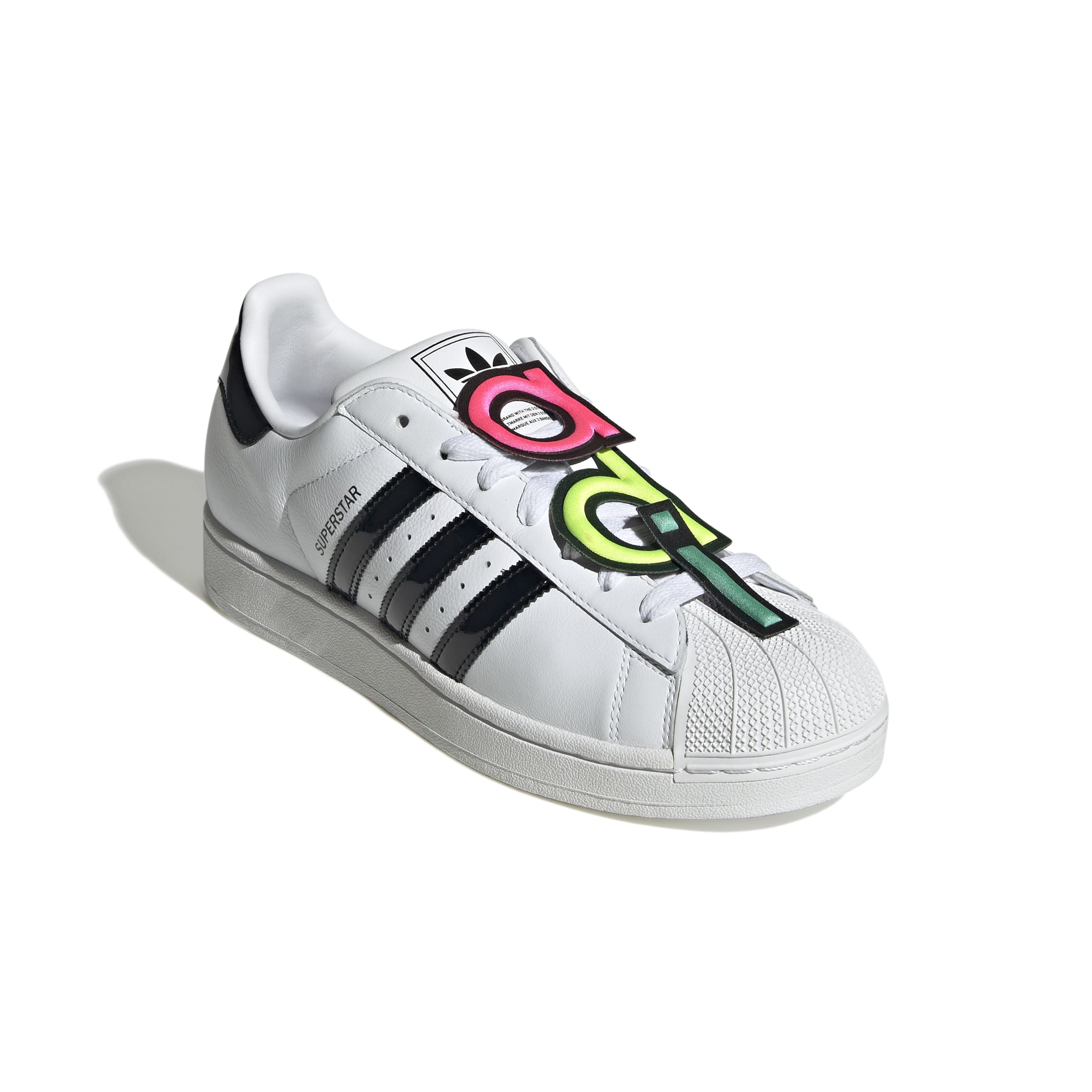 MENS ADIDAS X JEREMY SCOTT SUPERSTAR II SHOES (CLOUD WHITE / CORE BLACK / CORE BLACK)