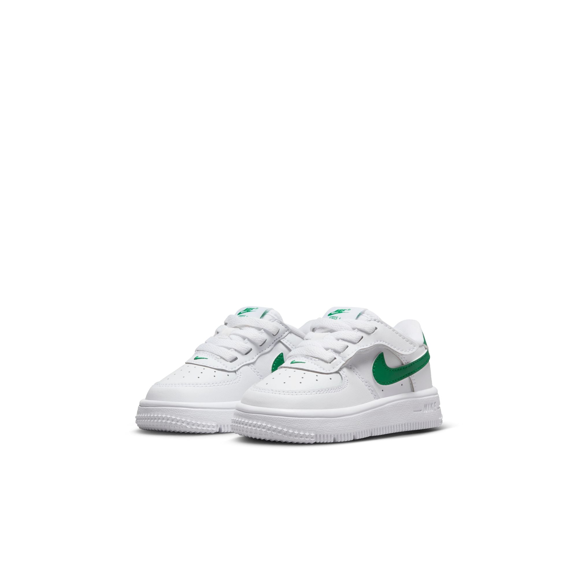 KIDS NIKE FORCE 1 LOW EASYON TD (WHITE/MALACHITE)