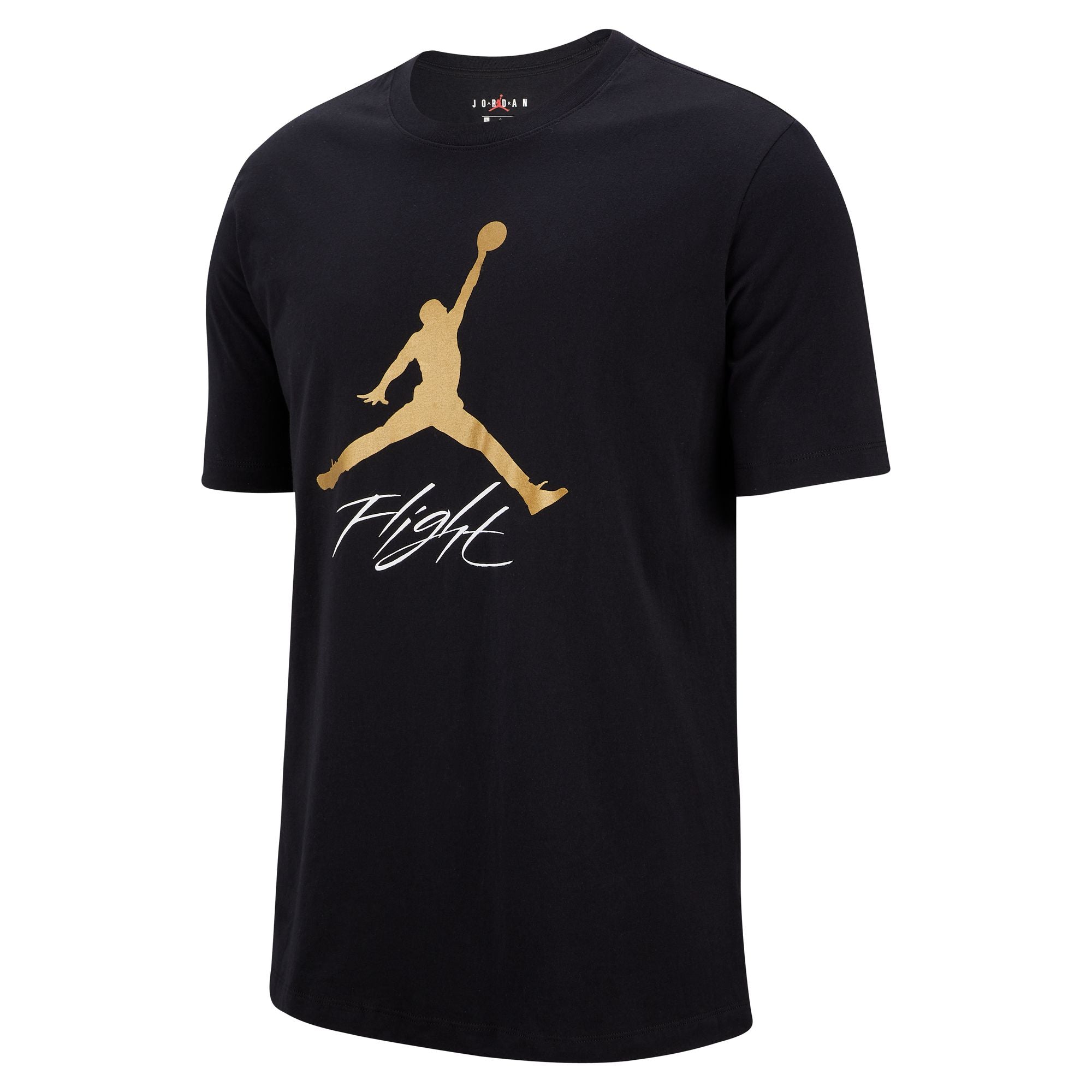 JUMPMAN FLIGHT HBR TEE (Black/Gold)