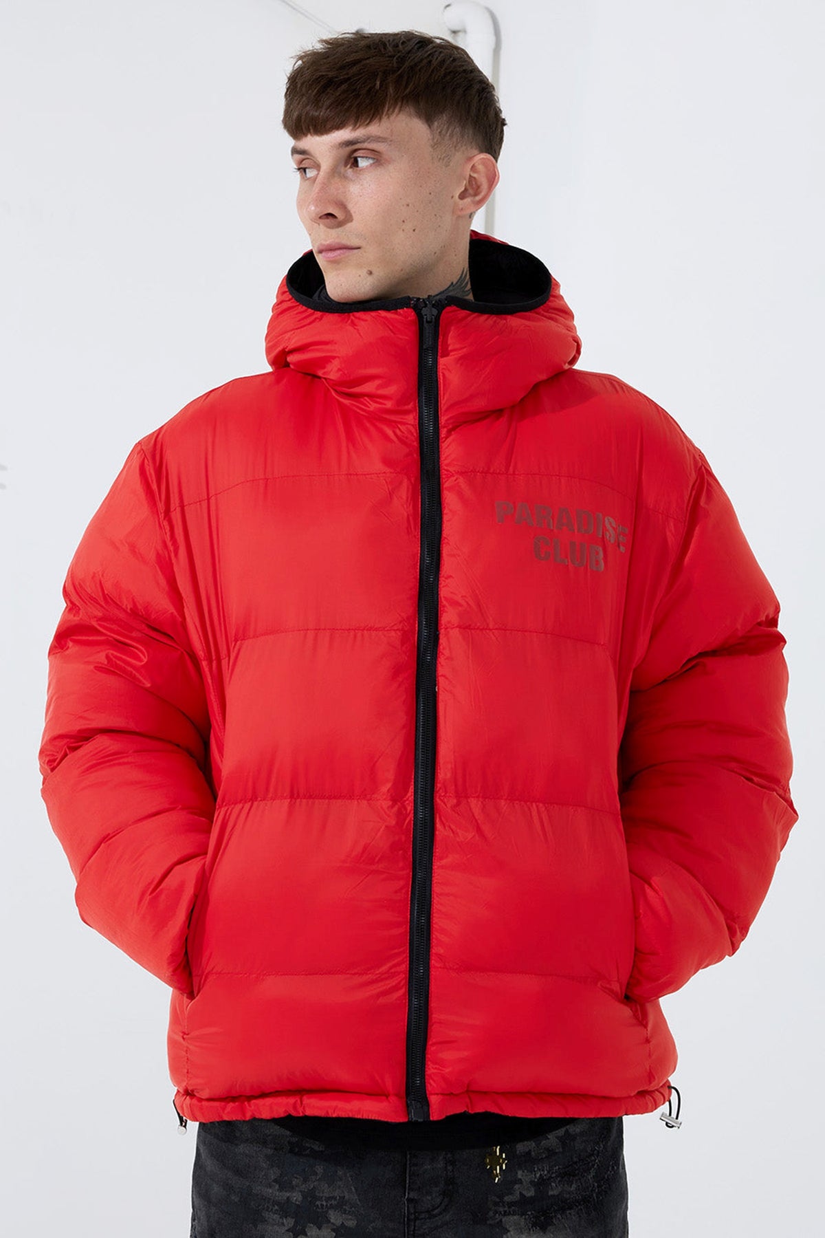 MENS JORDAN CRAIG DIVINE REVERSIBLE PUFFER JACKET (CHICAGO)