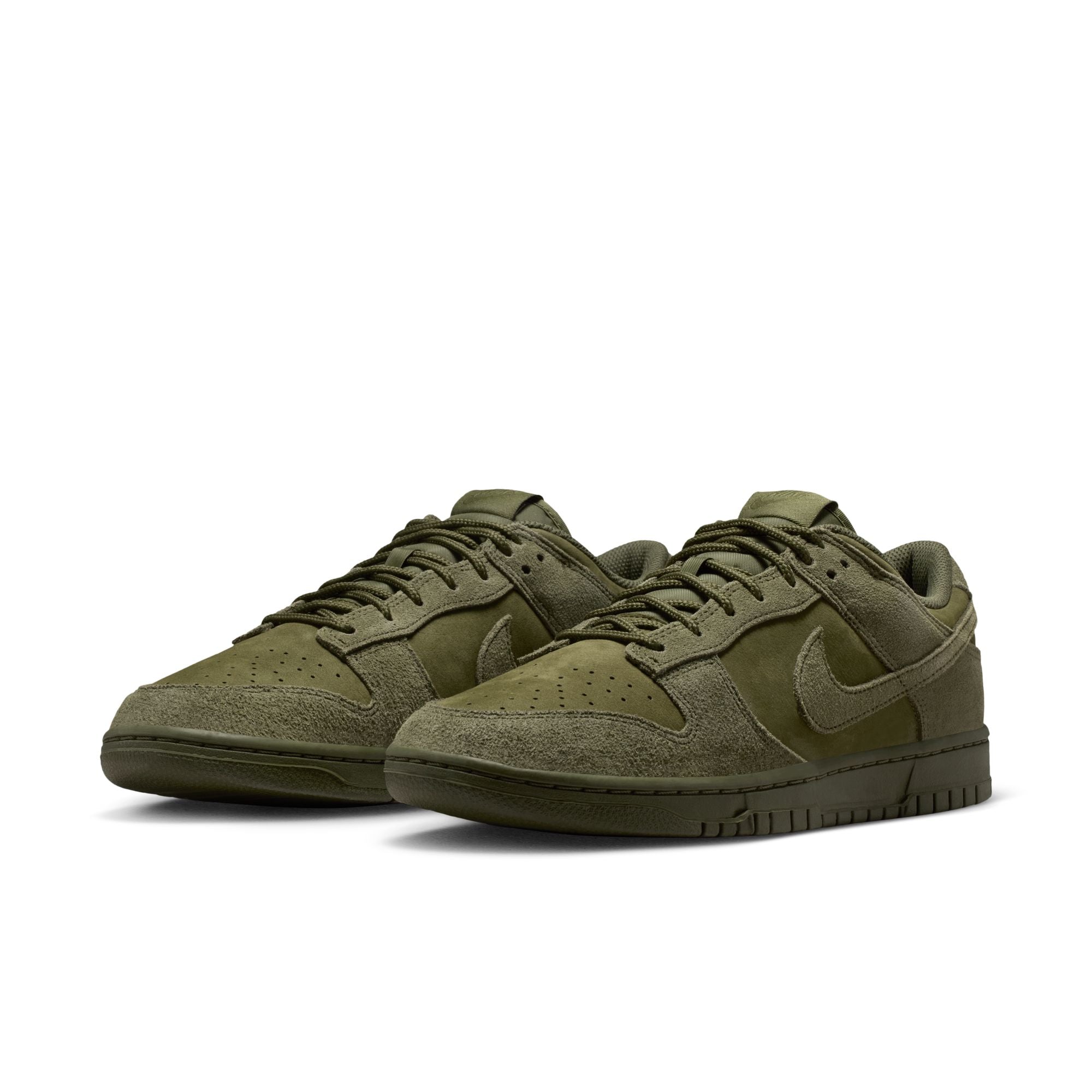 MENS NIKE DUNK LOW RETRO SE (OLIVE CANVAS)
