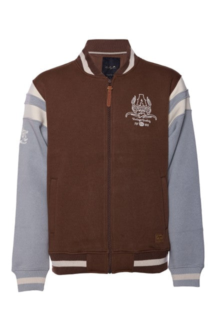 FRED | MENS VARSITY JACKET (PINECONE)