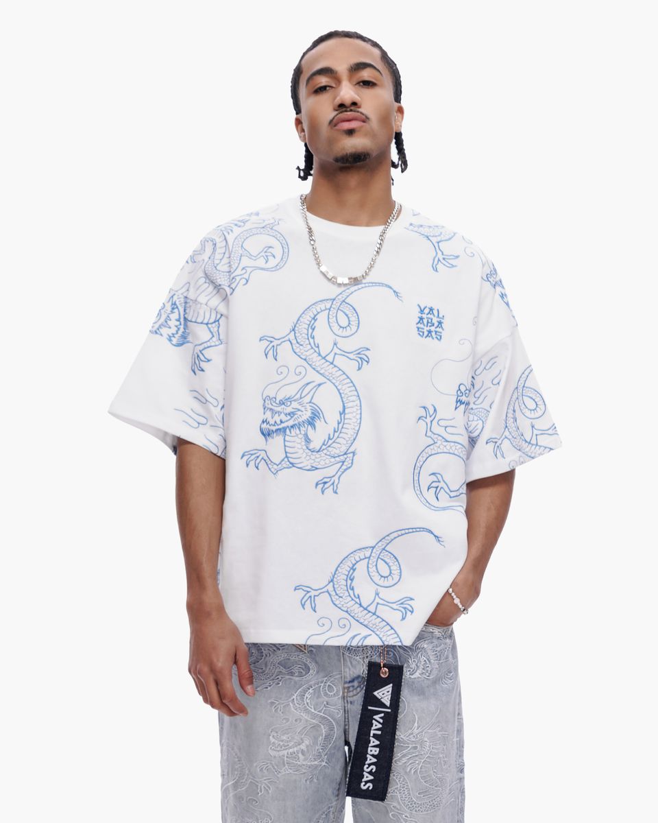 MENS VALABASAS "YUREI" SHIRT (WHITE)