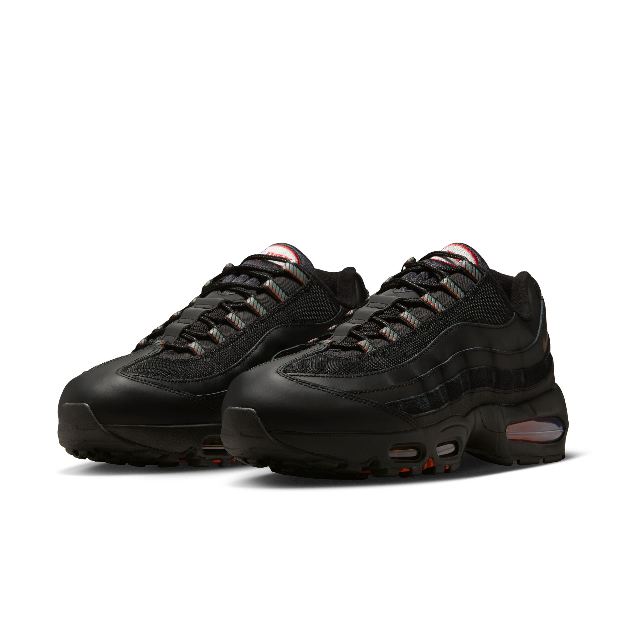 MENS NIKE AIR MAX 95 BIG BUBBLE (BLACK/SMOKE GREY/UNIVERSITY RED/WHITE)